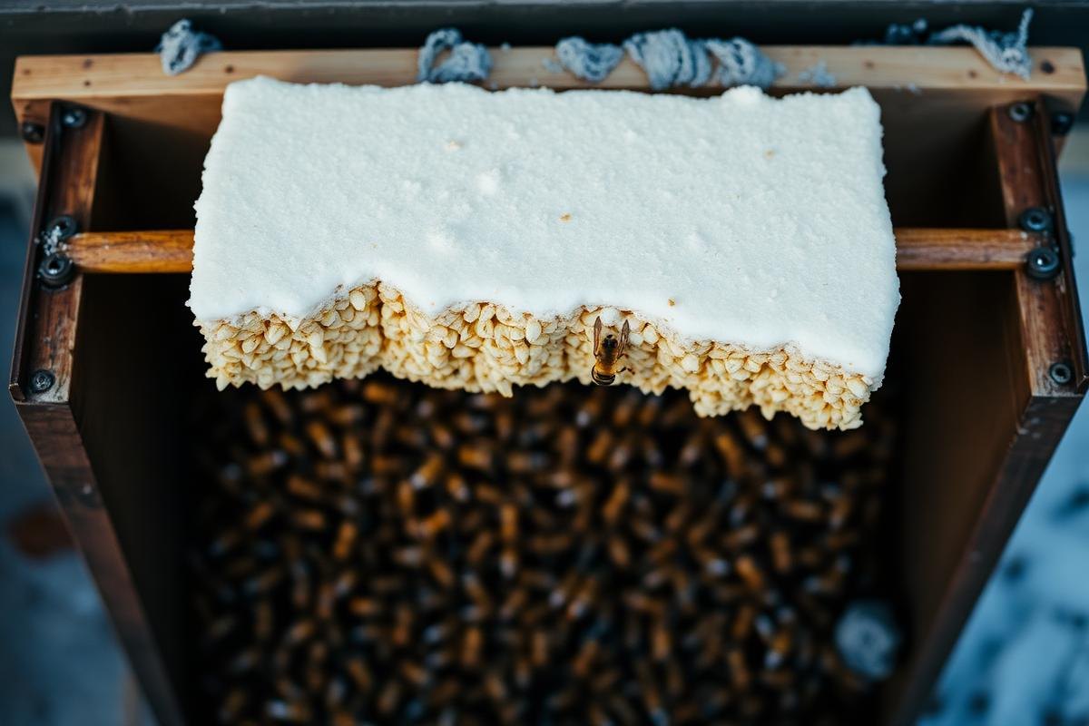 A Slab Of White Fondant Laid Over Top Bars Of A