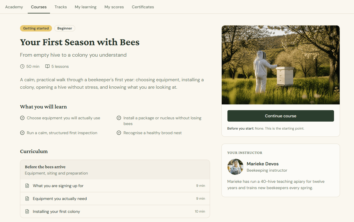 What is the ApiaryPilot Academy?