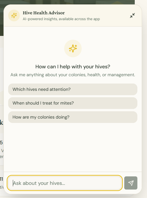 AI Chatbot — Hive Health Advisor