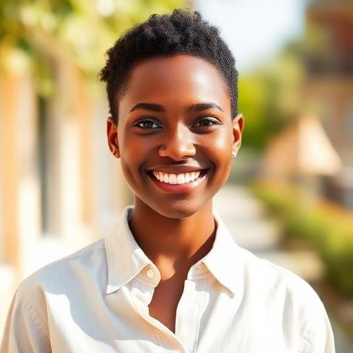 Amara Okafor ApiaryPilot beekeeper testimonial portrait